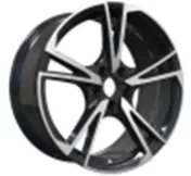Alu kola Racing Line I5642, 18x8 5x112 ET39, černá + leštění