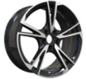 Alu kola Racing Line I5642, 18x8 5x112 ET39, černá + leštění