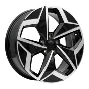 Alu kola Racing Line I5649, 19x7.5 5x112 ET50, černá + leštění