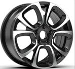 Alu kola Racing Line I5666, 15x6.5 5x108 ET42, černá lesklá
