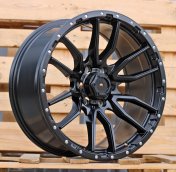 Alu kola Racing Line I6098, 20x9 6x139.7 ET12, černá matná (zátěžová)