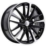 Alu kola Racing Line IN0184, 18x7 5x114.3 ET35, černá + leštění
