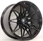 Alu kola Racing Line IN3650F, 20x9.5 5x112 ET20, černá + tmavé leštění (zátěžová)