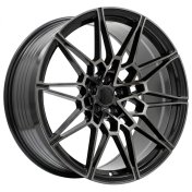 Alu kola Racing Line IN3650F, 20x9.5 5x112 ET20, černá + tmavé leštění (zátěžová)