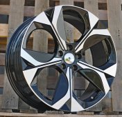 Alu kola Racing Line IN3653F, 20x8 5x112 ET41, černá + leštění