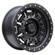 Alu kola Racing Line JT250, 17x9 6x114.3 ET10, černá + leštění