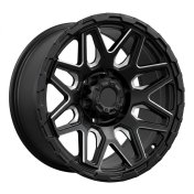 Alu kola Racing Line JT257, 17x9 6x139.7 ET, černá matná