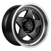 Alu kola Racing Line JT274, 18x9 5x127 ET-12, černá + leštění