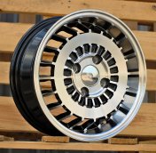 Alu kola Racing Line L1354, 13x5.5 4x100 ET30, černá + leštění