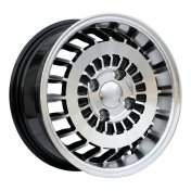 Alu kola Racing Line L1354, 13x5.5 4x100 ET30, černá + leštění