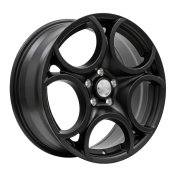 Alu kola Racing Line L1432, 17x7.5 5x110 ET41, černá matná