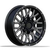 Alu kola Racing Line L1588, 20x9 6x135 ET-12, černá + leštění