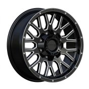 Alu kola Racing Line L1588, 20x9 6x135 ET-12, černá + leštění