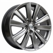 Alu kola Racing Line L2080, 19x7.5 5x114.3 ET45, titanová metalíza