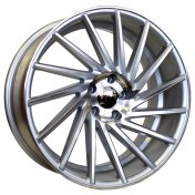 Alu kola Racing Line LU589, 20x9.5 5x120 ET38, stříbrná + leštění