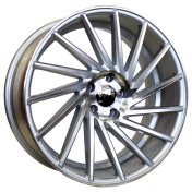 Alu kola Racing Line LU589, 19x9.5 5x120 ET38, stříbrná + leštění