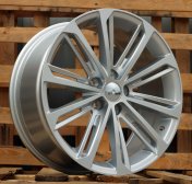 Alu kola Racing Line LU980, 18x8 5x112 ET44, stříbrná