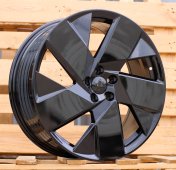 Alu kola Racing Line SR402, 20x8 5x108 ET50.5, černá lesklá (zátěžová)