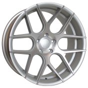 Alu kola Racing Line SSA03, 20x9 5x120 ET35, Stříbrná matná + leštění celoroční použití