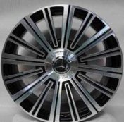 Alu kola Racing Line TX139A, 22x10 5x112 ET40, černá + leštění (zátěžová)