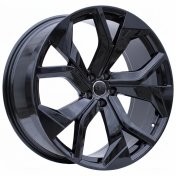 Alu kola Racing Line TX484, 22x10 5x112 ET20, černá lesklá (zátěžová)