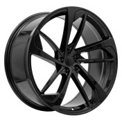 Alu kola Racing Line XE139, 22x9.5 5x112 ET26, černá lesklá (zátěžová)