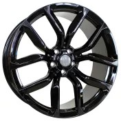 Alu kola Racing Line XE328, 22x10 5x120 ET45, černá lesklá (zátěžová)