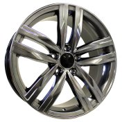 Alu kola Racing Line XFC61, 17x7.5 5x112 ET45, černá metalíza