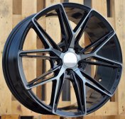 Alu kola Racing Line Y0036, 18x8 5x112 ET40, černá matná