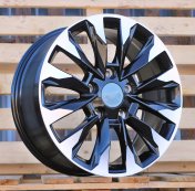 Alu kola Racing Line Y0185, 20x8.5 5x150 ET58, černá + leštění (zátěžová)