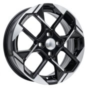 Alu kola Racing Line Y1184, 14x5.5 4x100 ET40, černá + leštění