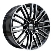 Alu kola Racing Line Y1191, 18x7.5 5x112 ET48, černá + leštění