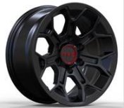 Alu kola Racing Line Y1203, 17x8 6x139.7 ET5, černá matná (zátěžová)