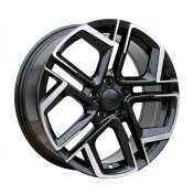 Alu kola Racing Line Y1243, 19x8.5 5x112 ET38, černá + leštění