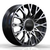 Alu kola Racing Line Y1283, 16x6.5 4x98 ET35, černá + leštění