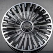 Alu kola Racing Line YF0425, 20x8.5 5x112 ET33, černá + leštění (zátěžová)