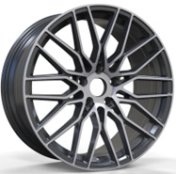 Alu kola Racing Line YF0435, 19x8.5 5x112 ET40, černá + leštění