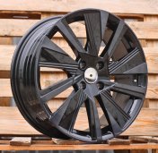Alu kola Racing Line YF1152, 18x7 4x108 ET35, černá + tmavé leštění