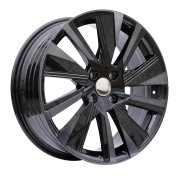 Alu kola Racing Line YF1152, 18x7 4x108 ET35, černá + tmavé leštění