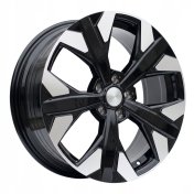 Alu kola Racing Line YF5699, 18x7.5 5x114.3 ET51, černá + leštění