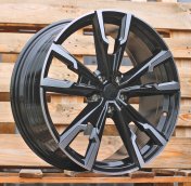 Alu kola Racing Line YF5710, 20x8 5x112 ET46, černá lesklá