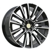 Alu kola Racing Line YF7076, 19x8 5x108 ET42.5, černá + leštění (zátěžová)