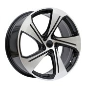 Alu kola Racing Line YS1270, 18x8 5x112 ET46, černá + leštění
