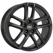 Alu kola RIAL ASTORGA, 17x7.5 5x105 ET44, černá lesklá