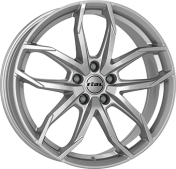 Alu kola RIAL LUCCA, 18x8 5x112 ET39, stříbrná