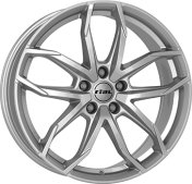 Alu kola RIAL LUCCA, 18x8 5x112 ET39, stříbrná