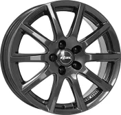 Alu kola RIAL MILANO, 16x6.5 5x100 ET38, titanová