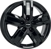 Alu kola RIAL TRANSPORTER, 16x6.5 5x130 ET66, černá lesklá (zátěžová)