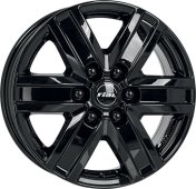Alu kola RIAL TRANSPORTER 6, 16x6.5 6x120 ET50, černá lesklá (zátěžová)