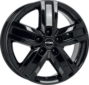 Alu kola RIAL TRANSPORTER 5, 16x6.5 5x120 ET50, černá lesklá (zátěžová)